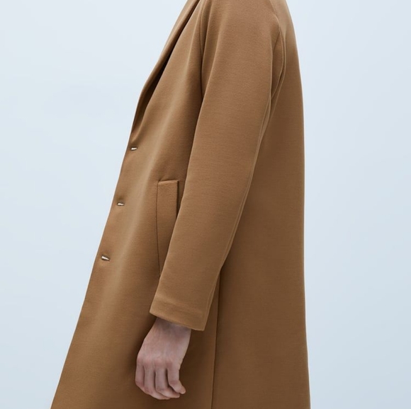 SOLD on Vinted 🆕️ NWT Zara Camel 4 Way Stretch Relaxed Fit Coat - Picture 5 of 16